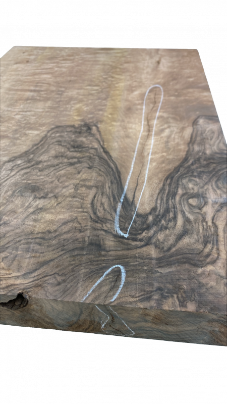 Body European Walnut 1-pc. Unique-Piece #024